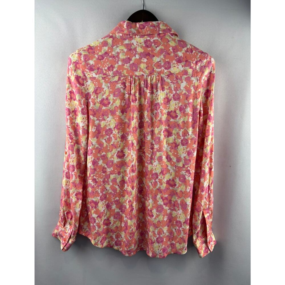 Women’s Relativity Small Multicolor Patterned Button Up - Picture 3 of 7